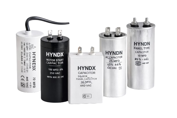List of industrial capacitors by HYDNT Enterprises