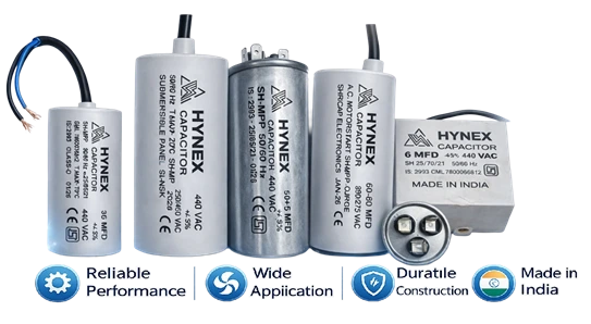 List of industrial capacitors by HYDNT Enterprises